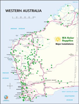 Standalone power system locations